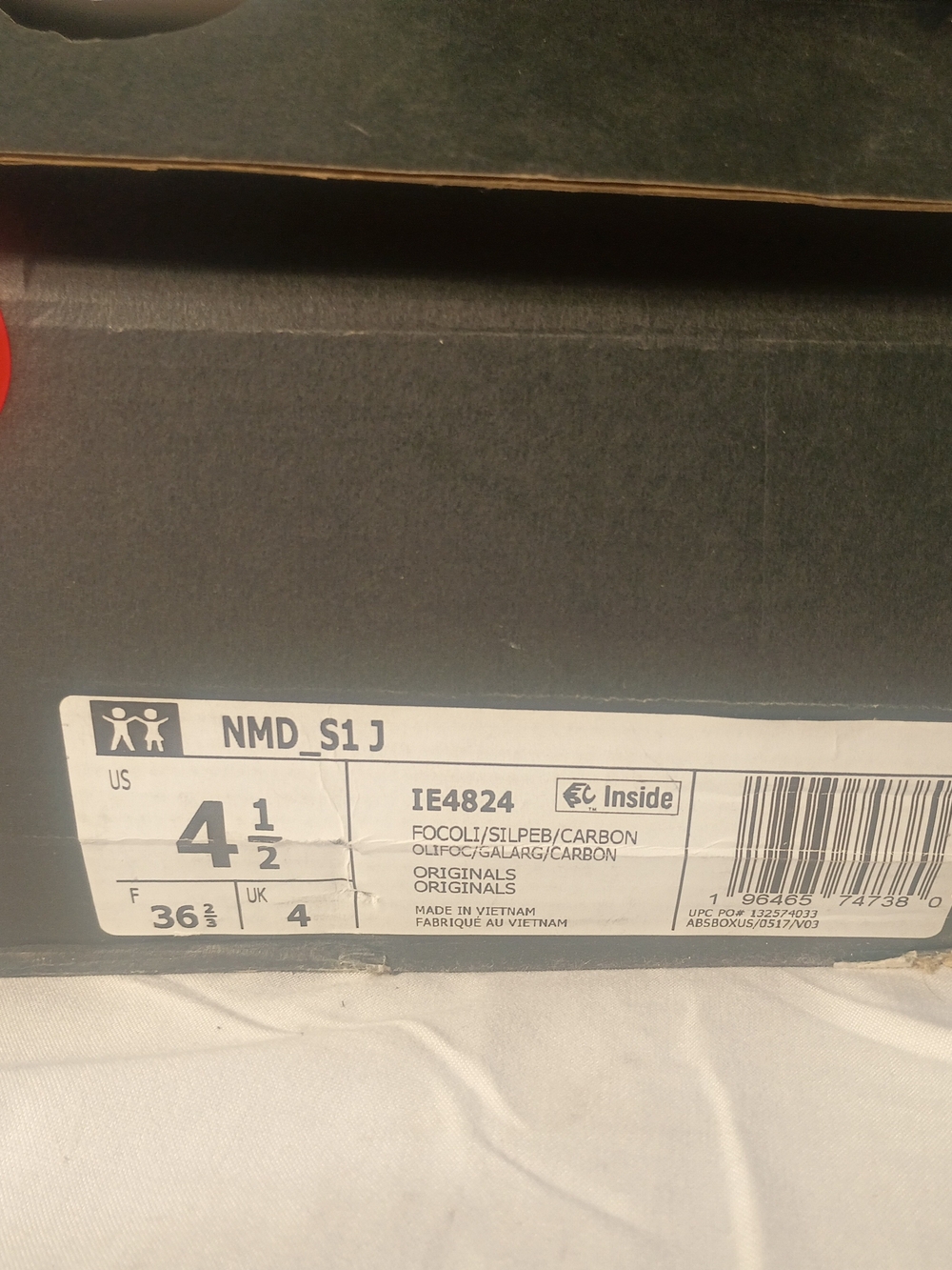 adidas NMD_S1 J Kids' Shoes - Olive/Carbon